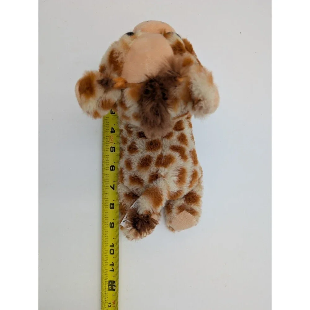 Vintage 1994 The Petting Zoo Slap Bracelet Plush Bison Giraffe Wildlife Lot Set